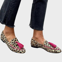 Mariana – Mocassins padrão leopardo