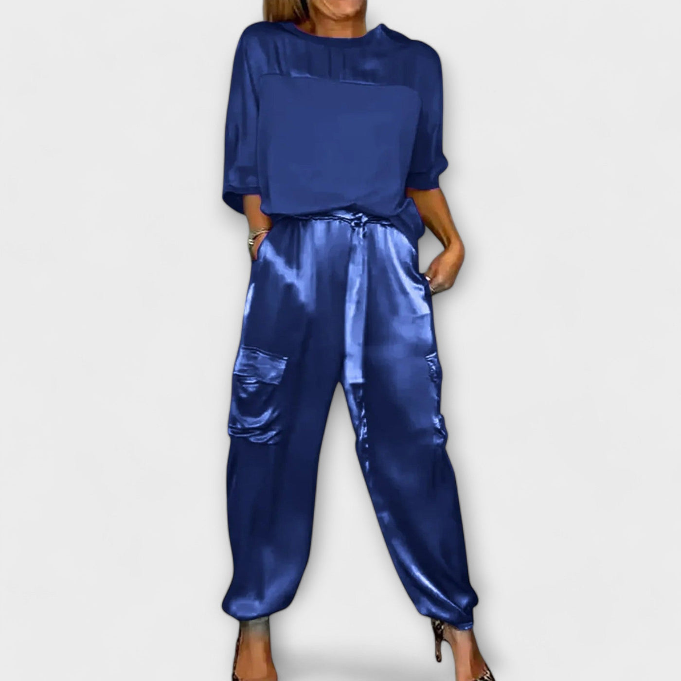 Margarida - Conjunto de Seda de 2 Peças