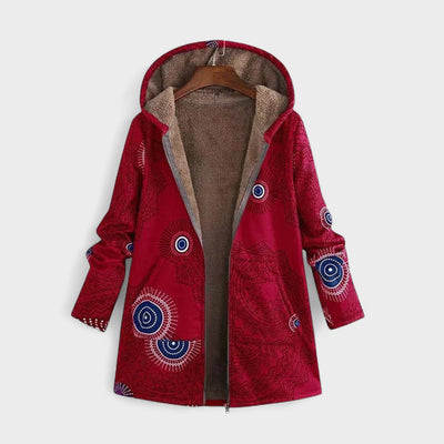 Aurora - Casaco com capuz quente e macio