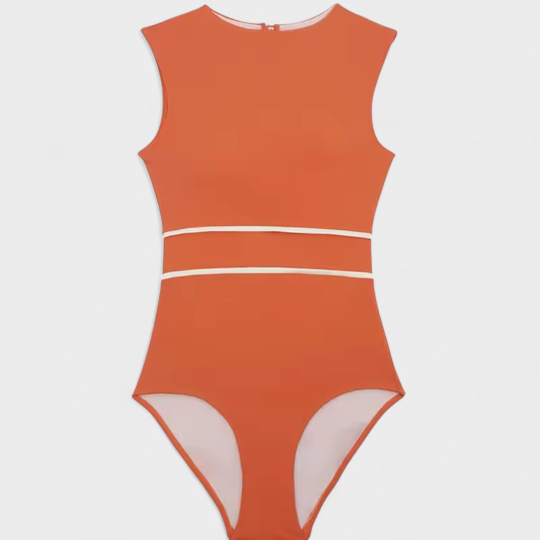 Laura - Fato de Banho Elegante com Cintura Marcada