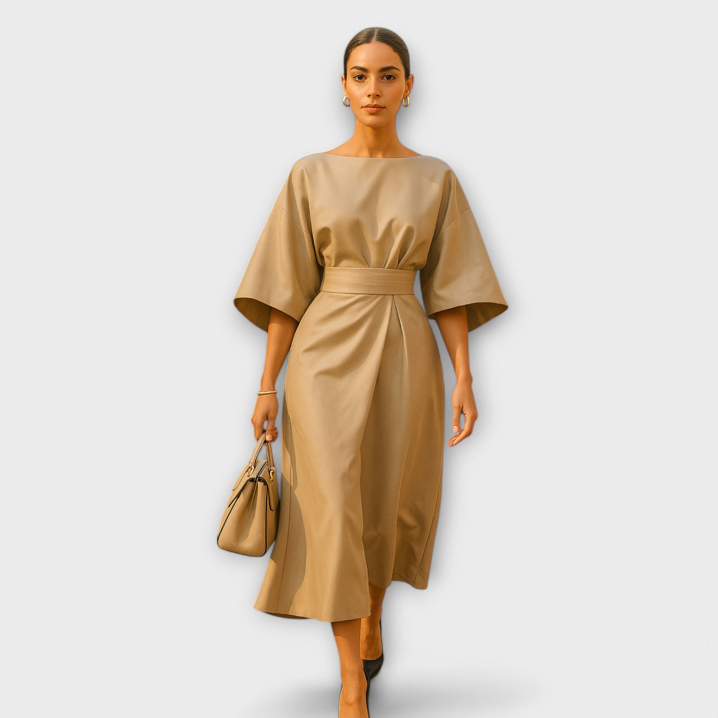 Sara - Vestido elegante com mangas