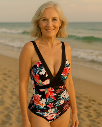 Fernanda - Fato de banho floral elegante