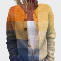 Beatriz - Cardigan Floral de Outono