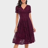 Mara - Vestido de Renda Floral