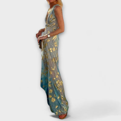 Tatiana - Vestido Fluído com Decote em V