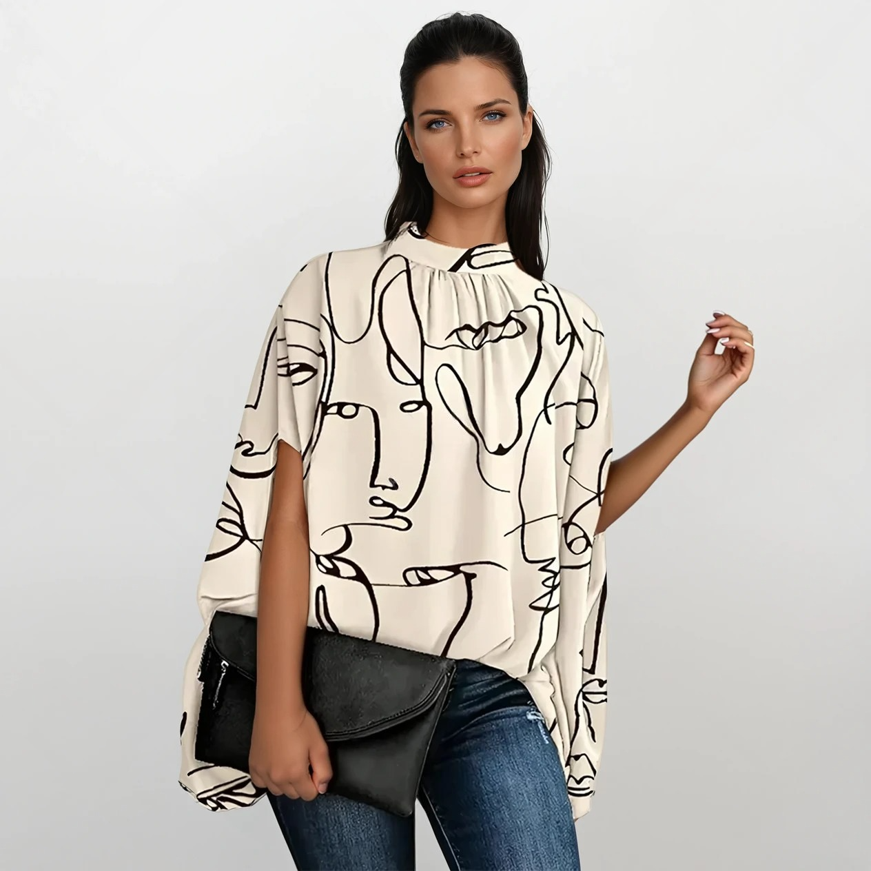 Catarina - Blusa de noite versátil