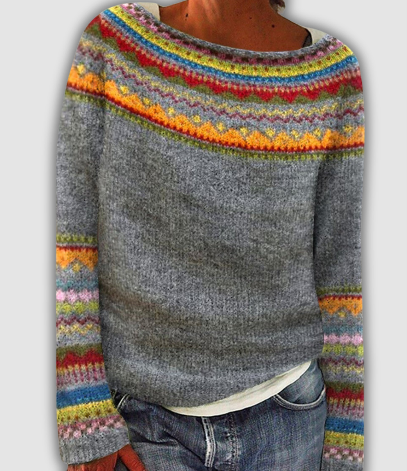 Catarina - Camisola retro confortável