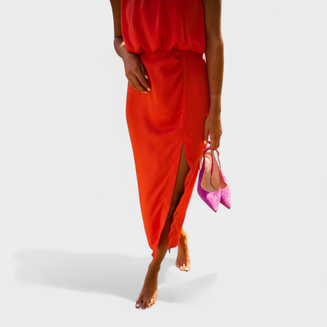 Laurinda - Vestido de Elegancia Pura