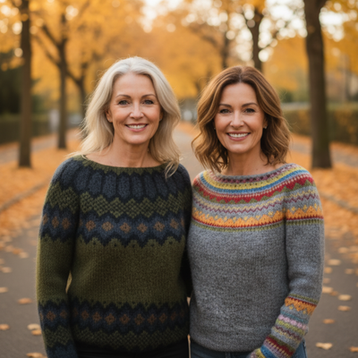 Inês - Camisola de outono