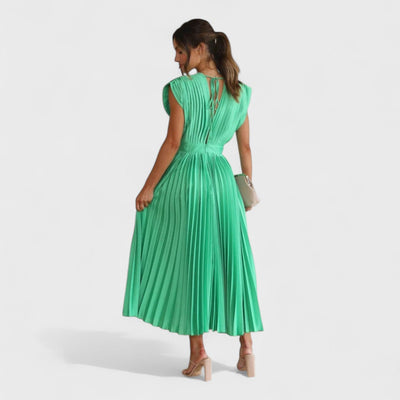 Eduarda - Vestido midi elegante