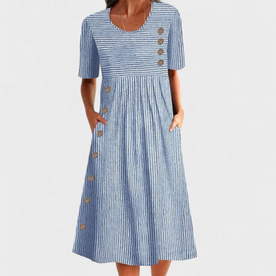 Sofia - Vestido de verão às riscas