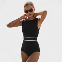 Laura - Fato de Banho Elegante com Cintura Marcada