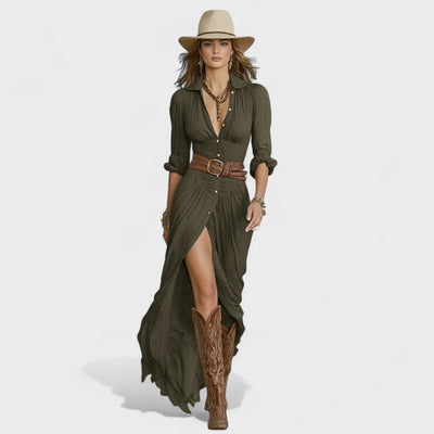 Julia - Vestido longo maxi